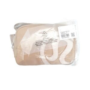 Lululemon Logo Everywhere Belt Bag 1L Colour Trench/White Opal